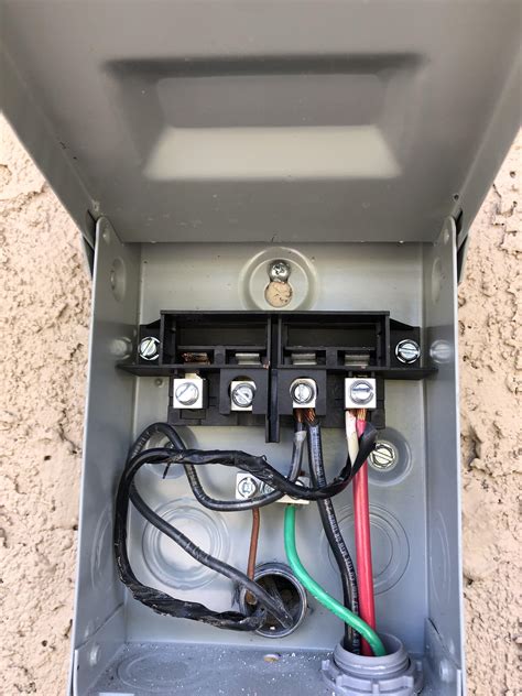 electrical take off box|20 amp disconnect box outdoor.